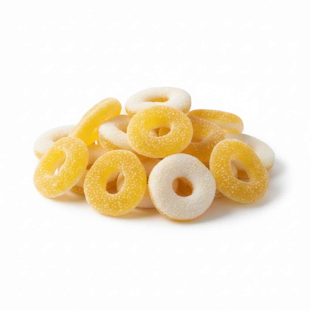 anneaux sucrés banane