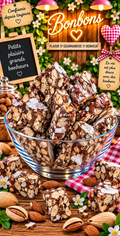 nougat aux amandes (par de5)