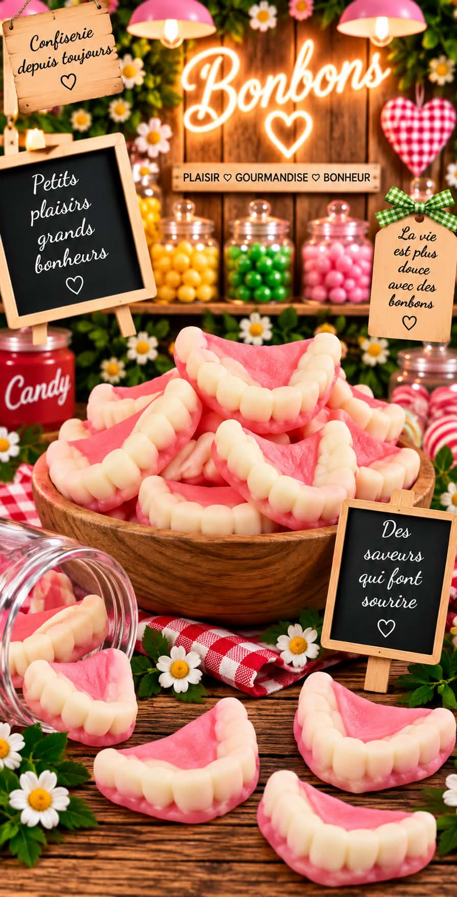 dentier lisse